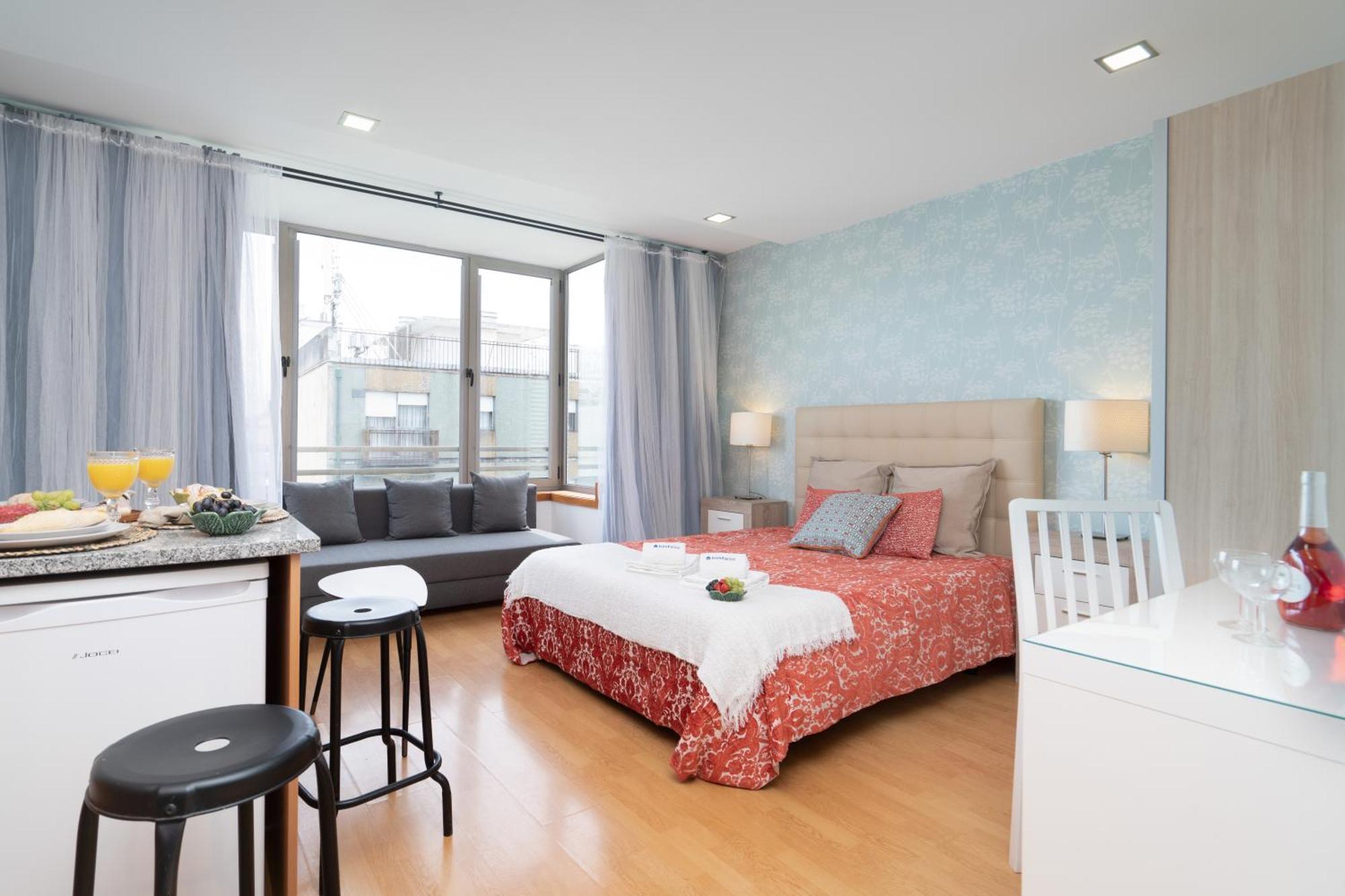 شقة Host Wise - Bright Quiet Flats - Prime Location بورتو الغرفة الصورة